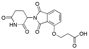 Molecular structure of the compound: Thalidomide-O-C2-acid