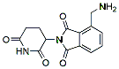 Molecular structure of the compound: Thalidomide-CH2NH2, HCl salt