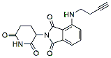 Molecular structure of the compound: Pomalidomide-C2-propargyl