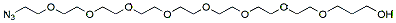 Molecular structure of the compound: Azido-PEG8-(CH2)3OH