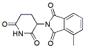 Molecular structure of the compound: 4-Methyl-thalidomide