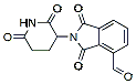 Molecular structure of the compound: Thalidomide-carbaldehyde