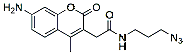 Molecular structure of the compound: AMCA azide