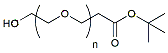 Molecular structure of the compound: Hydroxy-PEG-t-butyl ester, MW 5,000