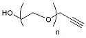 Molecular structure of the compound: HO-PEG-Propargyl, MW 2,000