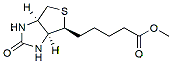 Molecular structure of the compound: Methyl 5-((3aR,4R,6aS)-rel-2-oxohexahydro-1H-thieno[3,4-d]imidazol-4-yl)pentanoate