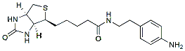 Molecular structure of the compound: Biotin-aniline