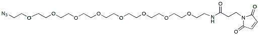 Molecular structure of the compound: Azido-PEG8-Maleimide Kit