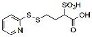 Molecular structure of the compound: 4-(2-Pyridinyldithio)-2-sulfobutanoic acid