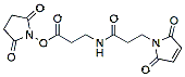 Molecular structure of the compound: 2,5-Dioxopyrrolidin-1-yl 3-(3-(2,5-dioxo-2,5-dihydro-1H-pyrrol-1-yl)propanamido)propanoate