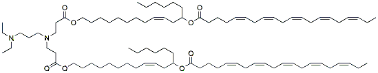 Molecular structure of the compound: RM 133-3 (solution in ethanol)