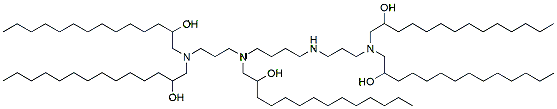 Molecular structure of the compound: 1O14 (solution in ethanol)