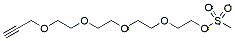 Molecular structure of the compound: Propargyl-PEG5-Ms