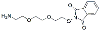 Molecular structure of the compound: (1,3-dioxoisoindolin-2-yl)-PEG3-amine