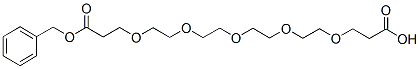 Molecular structure of the compound: Benzyloxy carbonyl-PEG5-acid