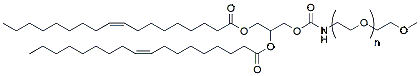 Molecular structure of the compound: mPEG-DLG(18:2), MW 5,000