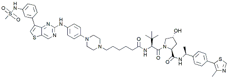 Molecular structure of the compound BP-42219