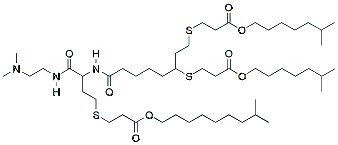 Molecular structure of the compound: CP-LC-1422 (solution in ethanol)