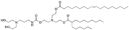 Molecular structure of the compound: Lipid N2-3L (solution in methyl acetate)