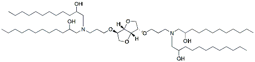 Molecular structure of the compound: Lipid DIM1 (solution in ethanol)