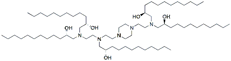Molecular structure of the compound: (S)-C12-200 (solution in ethanol)