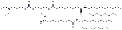 Molecular structure of the compound: VL422 (solution in methyl acetate)