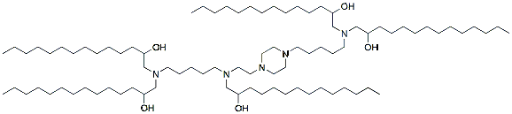 Molecular structure of the compound: C14-A1 (solution in ethanol)