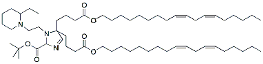 Molecular structure of the compound: Lipid 331 (solution in ethanol)