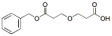 Molecular structure of the compound: 3-(2-((benzyloxy)carbonyl)ethoxy)propanoic acid