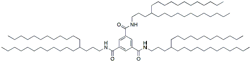 Molecular structure of the compound: N1,N3,N5-Tris(4-dodecylhexadecyl)benzene-1,3,5-tricarboxamide