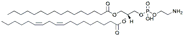 Molecular structure of the compound: 16:0-18:2 PE