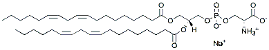 Molecular structure of the compound: 18:2 PS