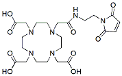 Molecular structure of the compound: Maleimide-DOTA