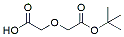 Molecular structure of the compound: 2-[2-(tert-Butoxy)-2-oxoethoxy]acetic acid