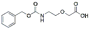 Molecular structure of the compound: Cbz-NH-PEG1-CH2CO2H
