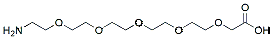 Molecular structure of the compound: Amino-PEG5-CH2CO2H