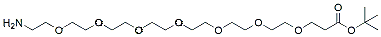 Molecular structure of the compound: Amino-PEG7-t-butyl ester