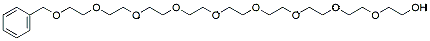 Molecular structure of the compound: Benzyl-PEG10-alcohol