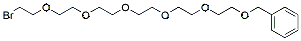 Molecular structure of the compound: Benzyl-PEG6-bromide