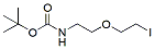Molecular structure of the compound: tert-Butyl (2-(2-iodoethoxy)ethyl)carbamate