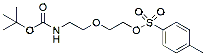 Molecular structure of the compound: Tos-PEG2-NH-Boc