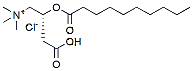Molecular structure of the compound: C10:0 L-carnitine, HCl salt