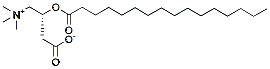 Molecular structure of the compound: C16 Carnitine