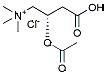 Molecular structure of the compound: C2:0 L-carnitine, HCl salt