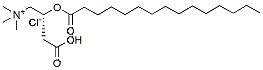 Molecular structure of the compound: C15:0 L-carnitine, HCl salt