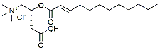 Molecular structure of the compound: C12:1 L-carnitine, HCl salt
