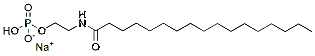 Molecular structure of the compound: C17:0 anandamide phosphate