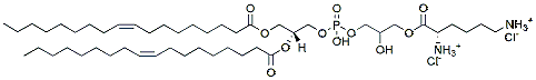 Molecular structure of the compound: 18:1 Lysyl PG