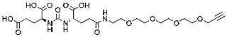 Molecular structure of the compound: DUPA-PEG4-alkyne
