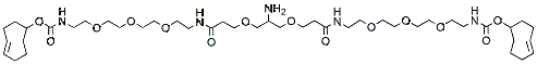 Molecular structure of the compound: Amino-bis-PEG3-TCO
